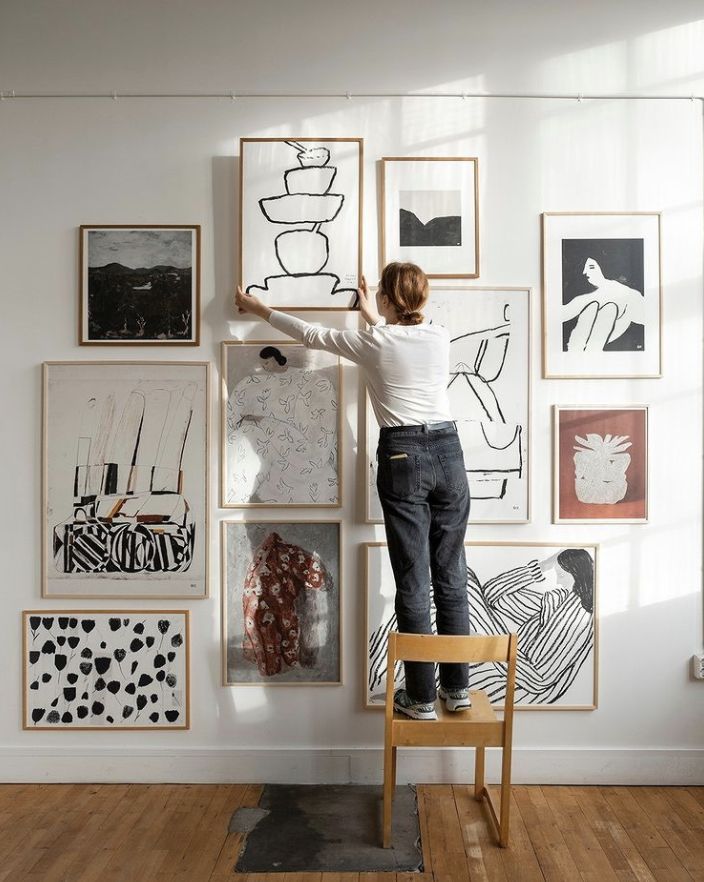 Inspirace pro váš domov: Galerie na stěnách - Jak vytvořit perfektní kompozici