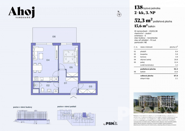 Housing unit Československého exilu