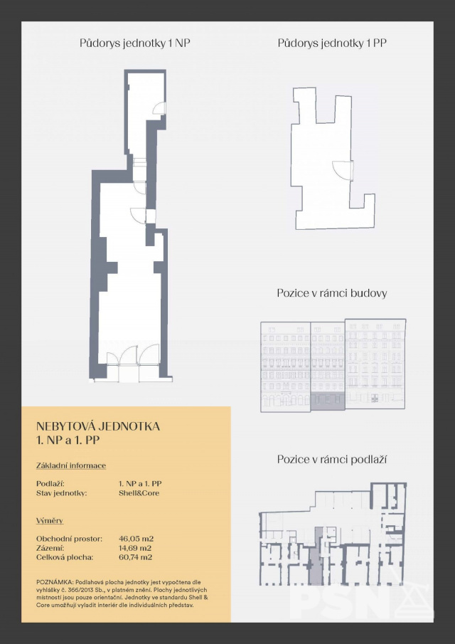 Commercial space fo rent, Praha 3 - 4/4